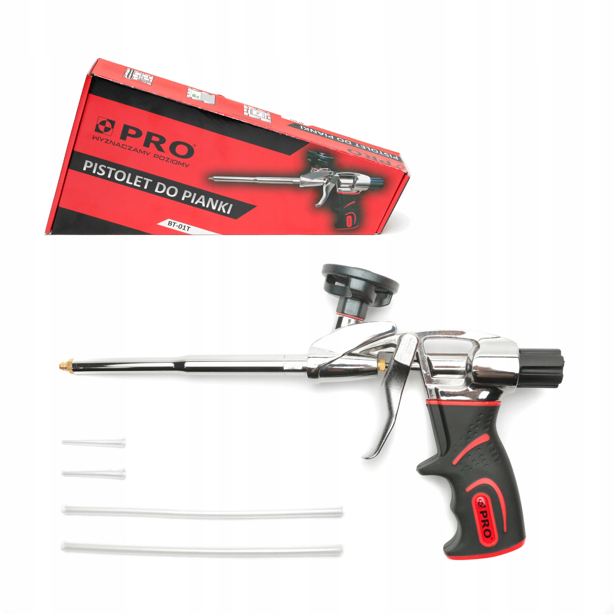 PISTOLET NATRYSKOWY PIANKI MONTAŻOWEJ PRO BT-01T