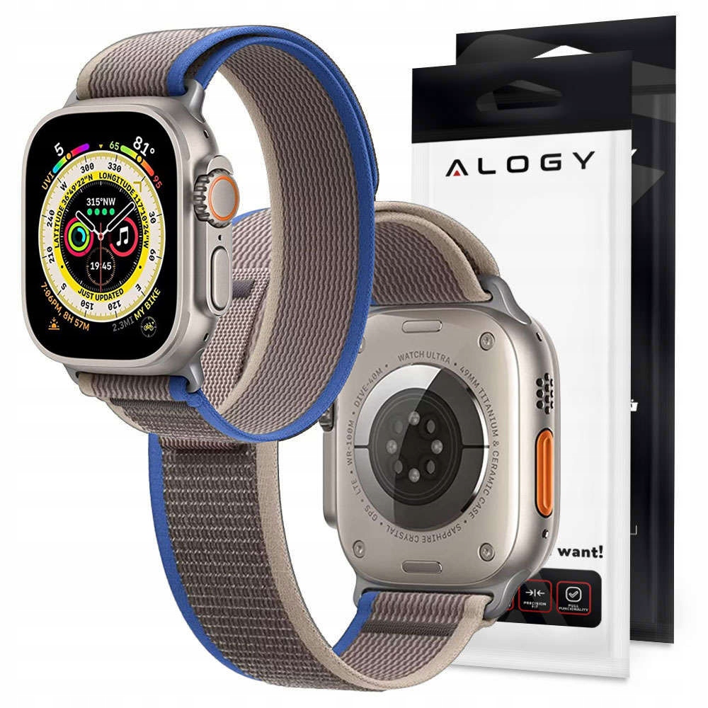 

Pasek Alogy Sport na rzep do Apple Watch 4/5/6/7/8