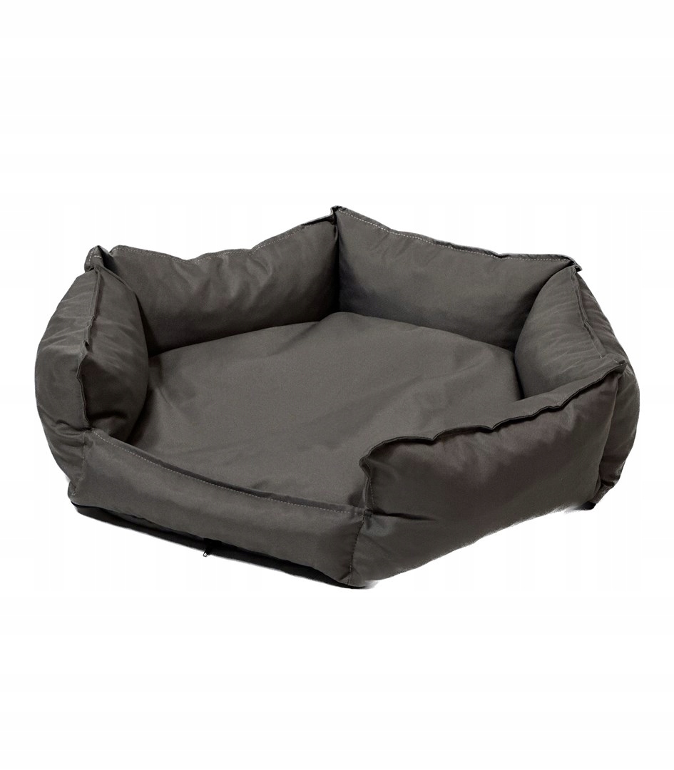 Levně pelíšek pro psa kočku Šestiúhelník antracit XL 75x55x15