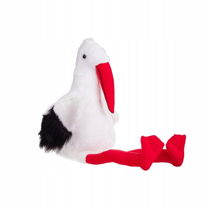 PLUSZAK MASKOTKA DUŻY BOCIAN BOCIEK 65 CM
