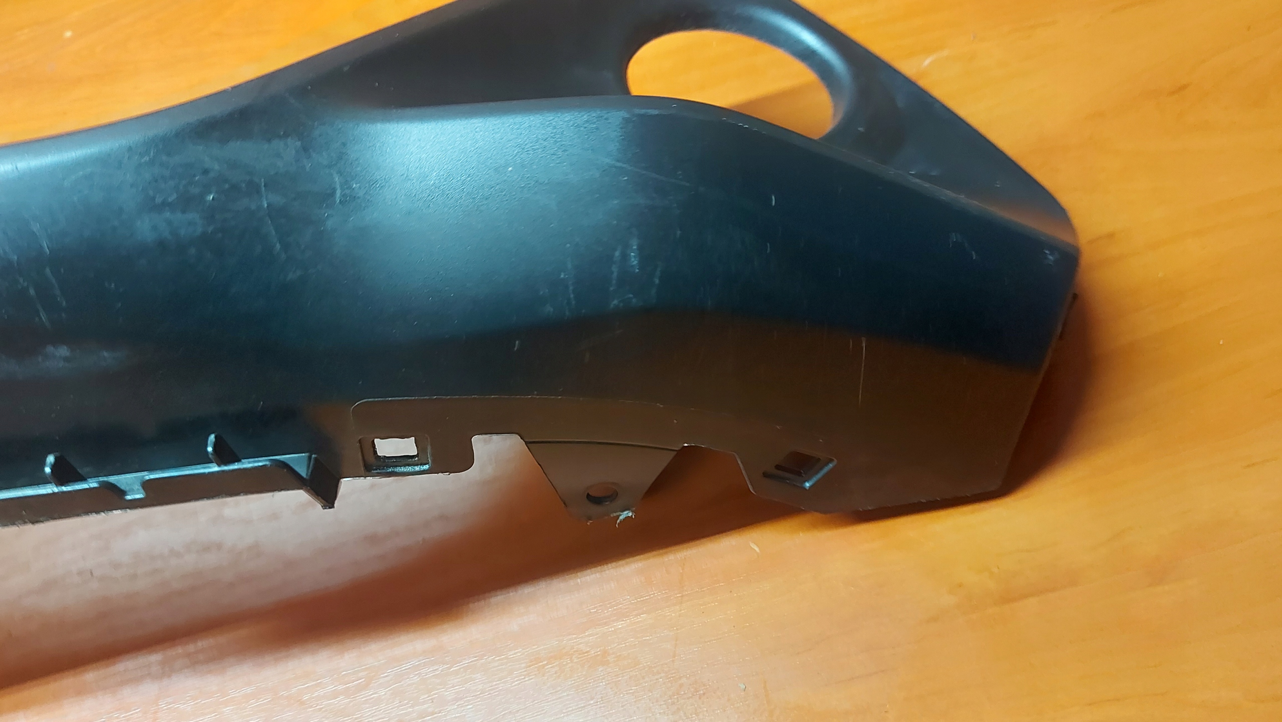 accessories spoiler of a bumper front front TOYOTA AYGO II 14
