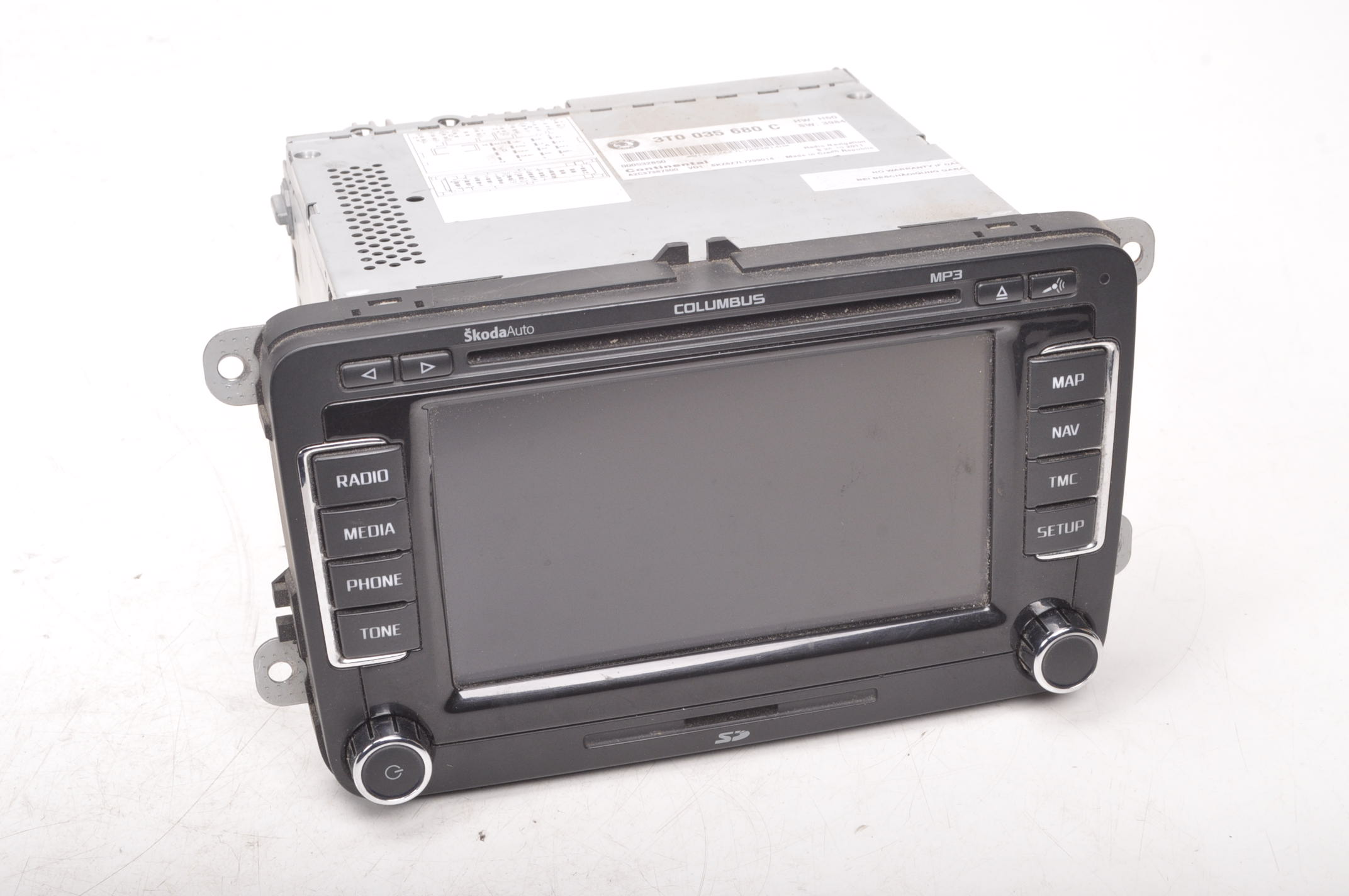 SKODA SUPERB II RADIO COLUMBUS 3T0035680C