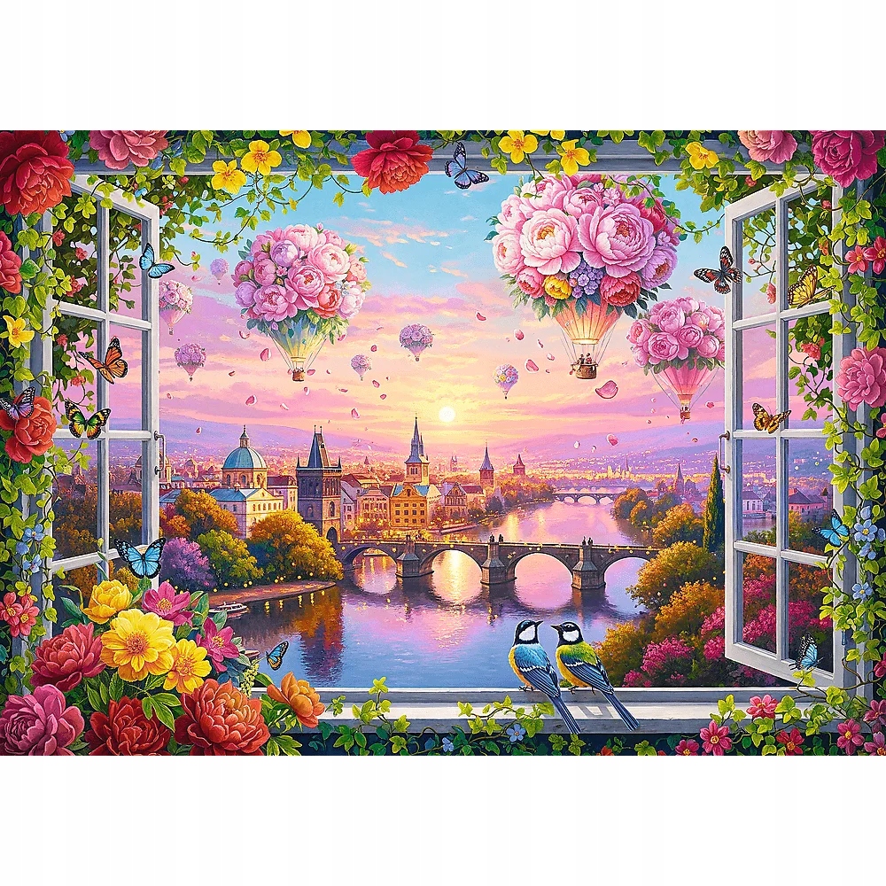 Puzzle Trefl 1000 Powiew Miłości Opakowanie 3
