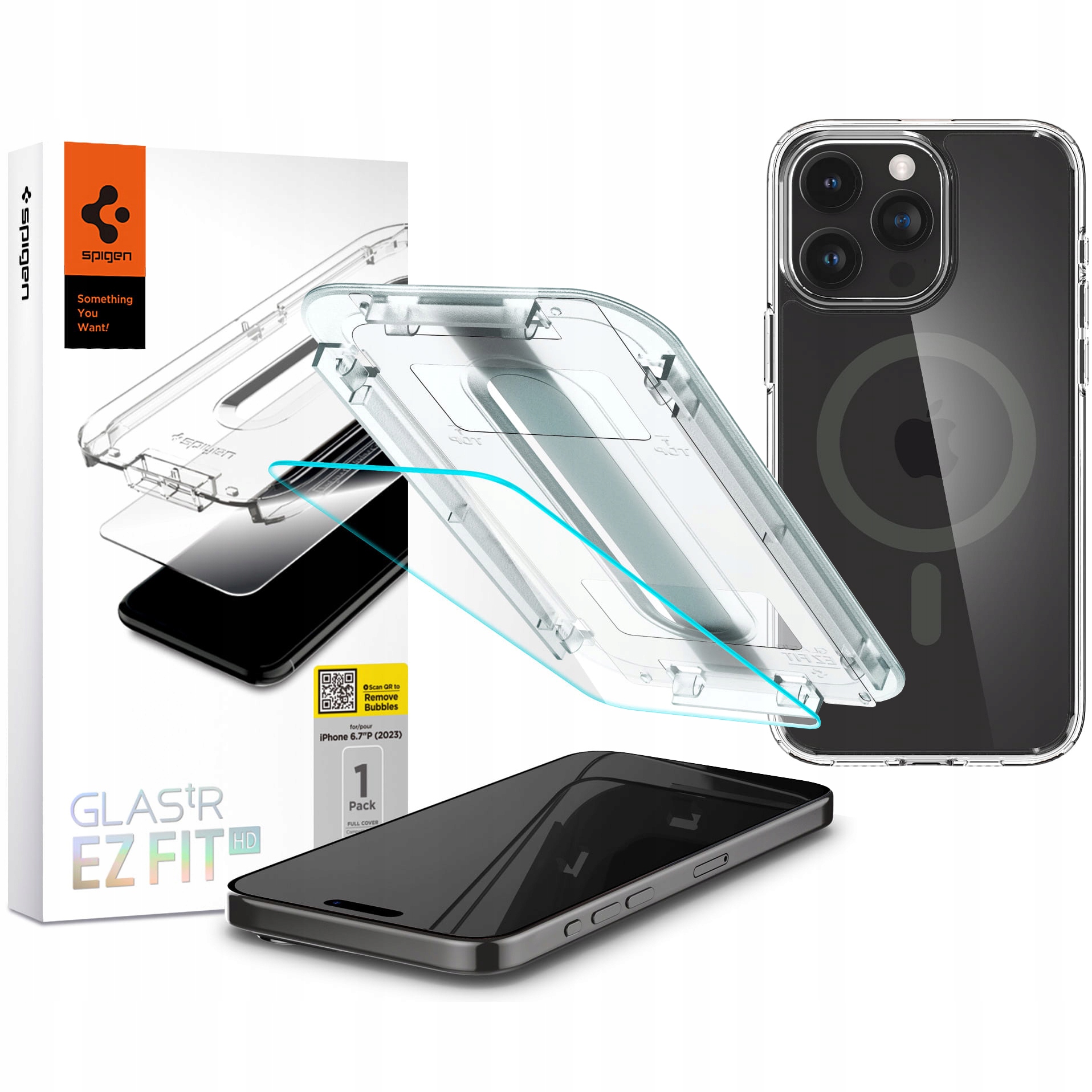 Pouzdro sklo Spigen pro Apple iPhone 15 Pro Max pouzdro kryt