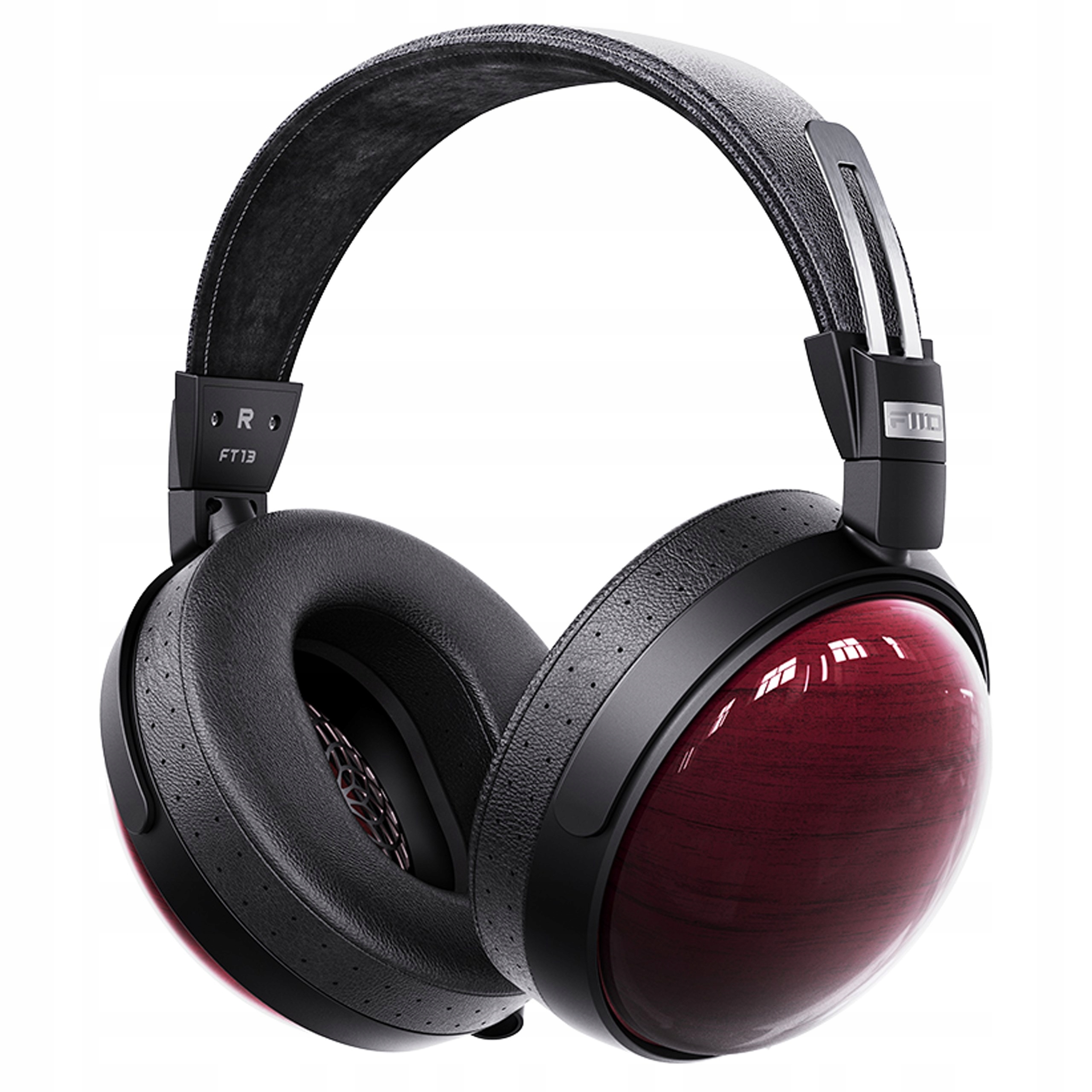 FiiO FT13 Red Wood Nauszne  Czerwony