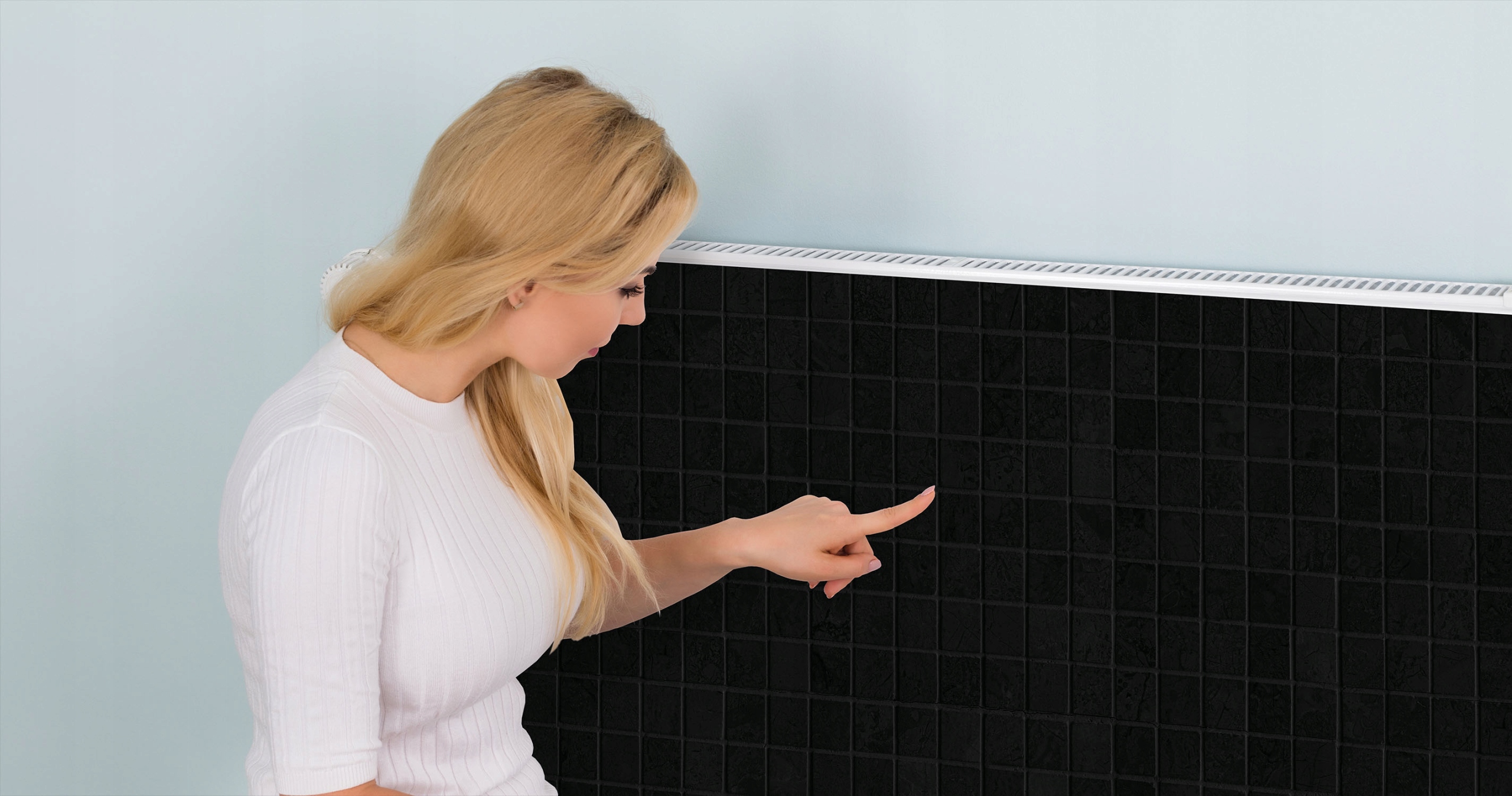 MASKOWNICA MAGNETYCZNA NA KALORYFER 140x60 CZARNA MATA MAGNES Stan opakowania oryginalne