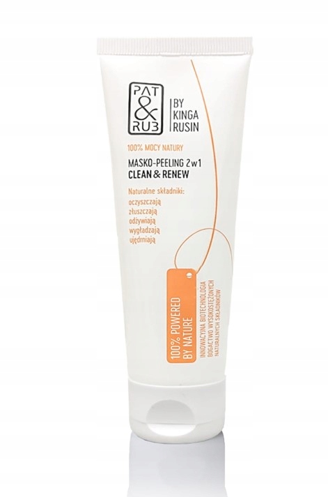 Pat&rub Clean & Renew Masko-peeling 2W1 Do Twarzy 60 ML Naturalny