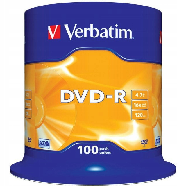 Disky Verbatim Dvd-r cake100