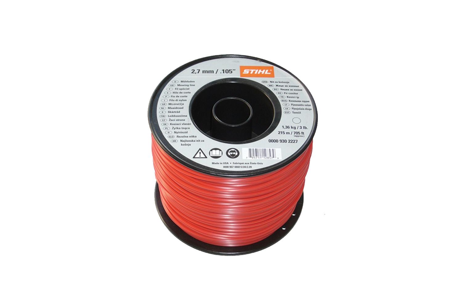 

Okrągła Oryginalna Żyłka Tnąca Stihl 2,7mm X 208 m