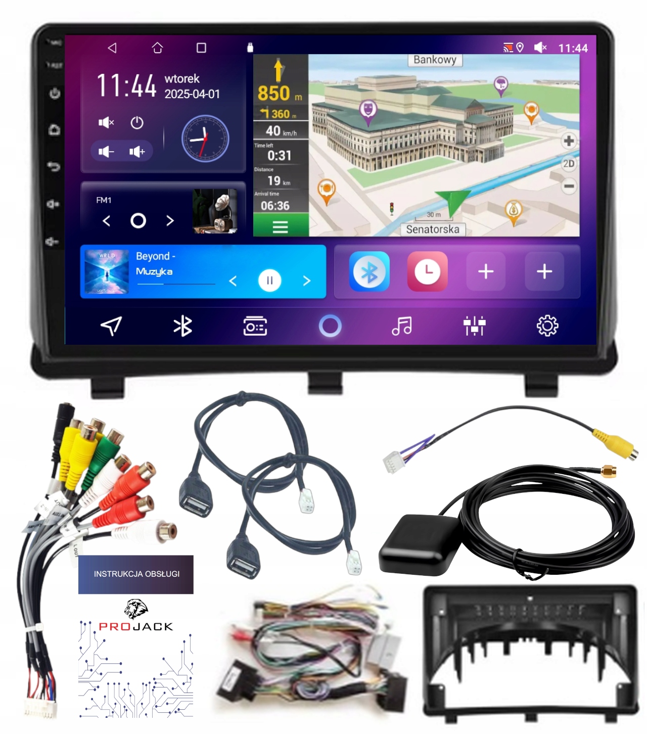 Autorádio Android pro Opel Antara 2007-2012, WiFi, Usb, 4GB Ram, 64GB paměť