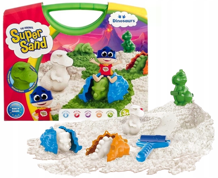 Piasek do modelowania Super Sand Dinozaur GOLIATH Marka Goliath