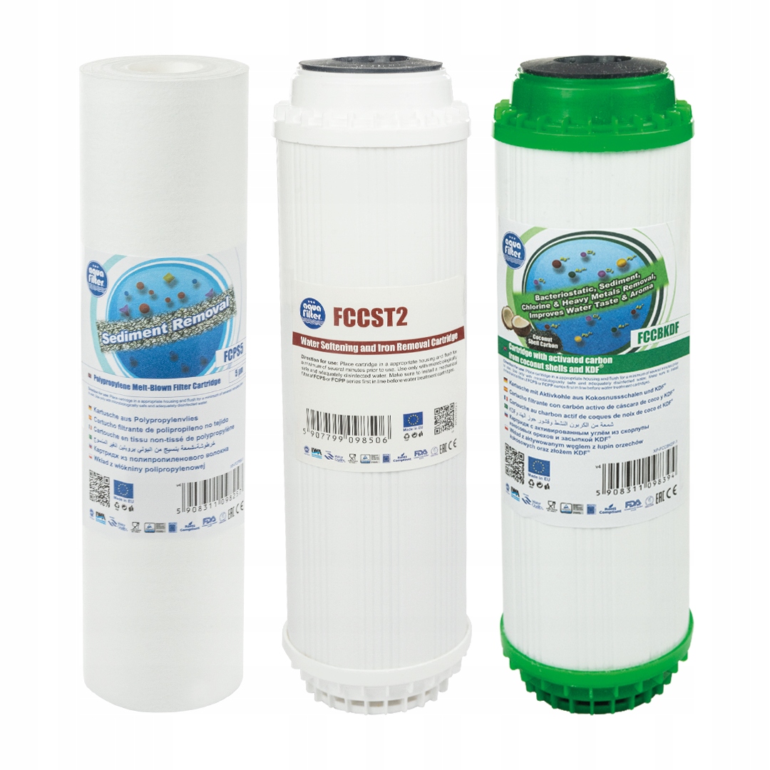 

Aquafilter filtry, wkłady do FP3HJK1 FP3K1 3 szt