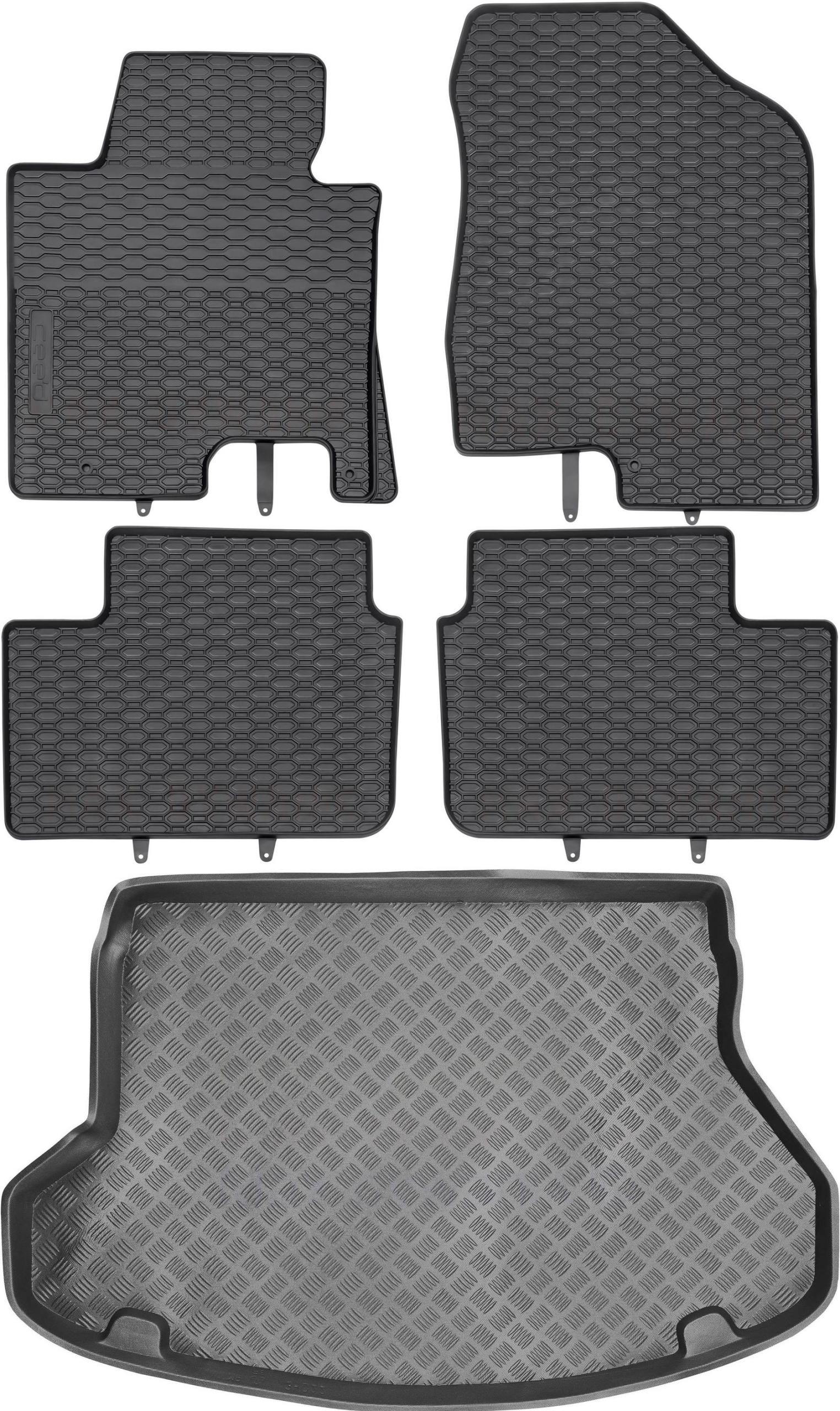 Kia Ceed I Kombi 2012-2018 Koberce rohož