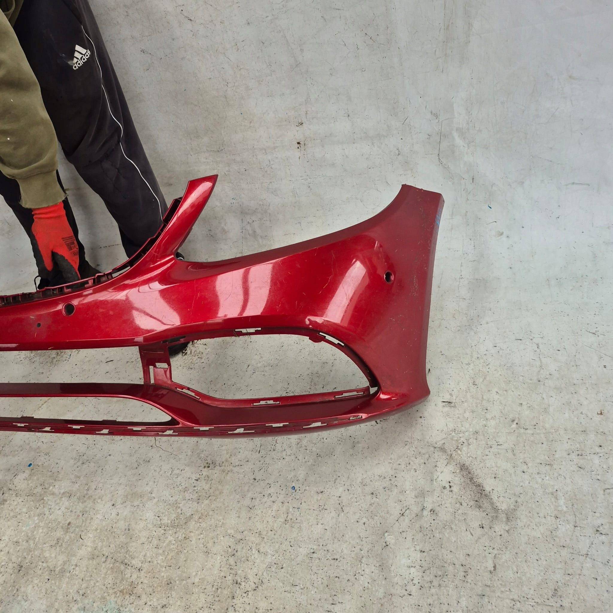 MERCEDES C KLASA W205 LIFT EXCLUSIVE 18- bumper front front PDC
