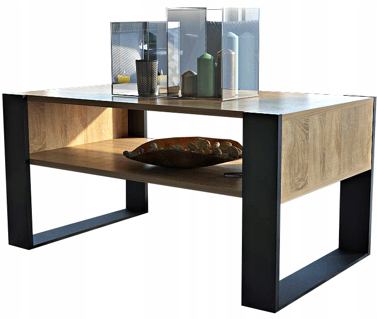 

Ława stolik kawowy Loft industrial dąb sonoma 100