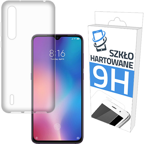 

Etui Slim Case+szkło Hartowane Do Xiaomi MI 9 Lite