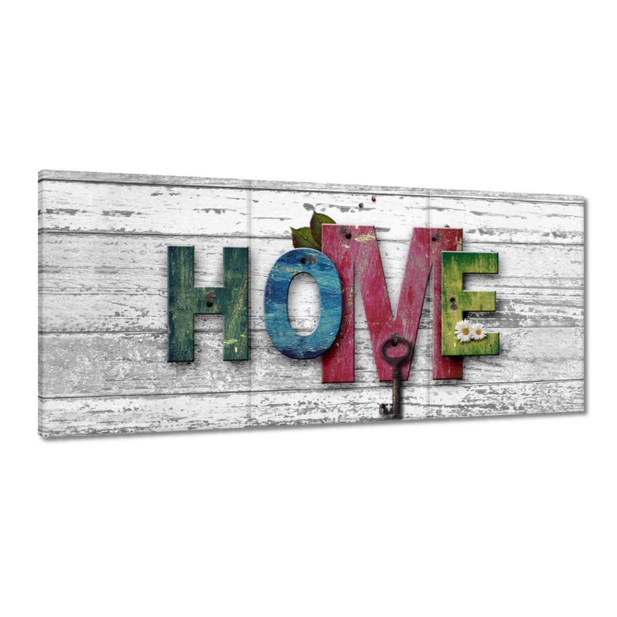 Obrazy 150x70 Barevný nápis Home