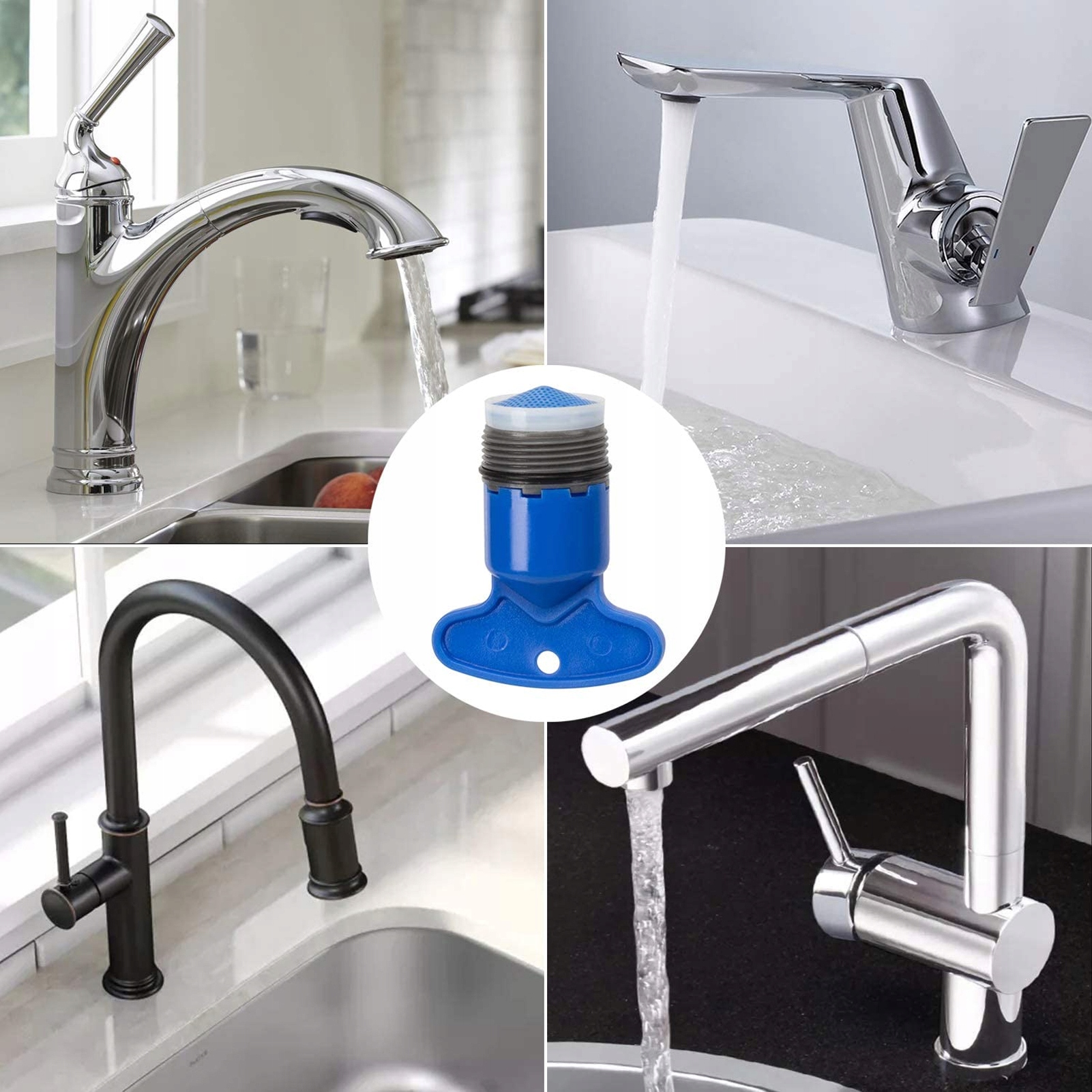 AERATOR DO BATERII UMYWALKOWEJ M21.5 4SZT Marka inna