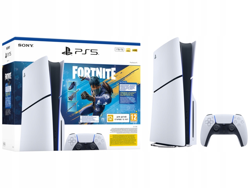 Konsola Sony PlayStation 5 Slim E-chassis Fortnite Rozkwitający Chaos