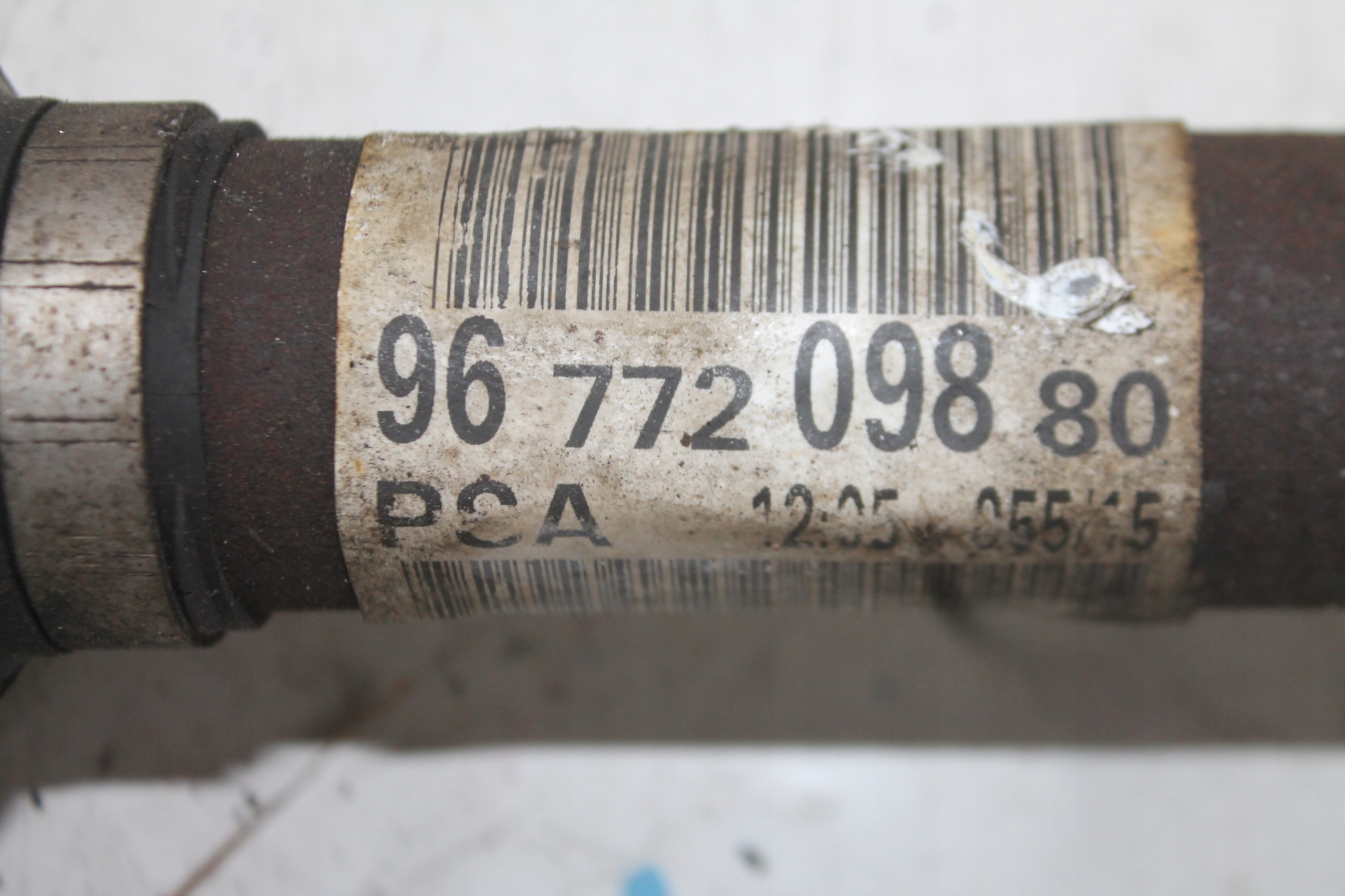 semi-axis right front 9677209880 PEUGEOT 2008 and 1.2 VTI 13-19