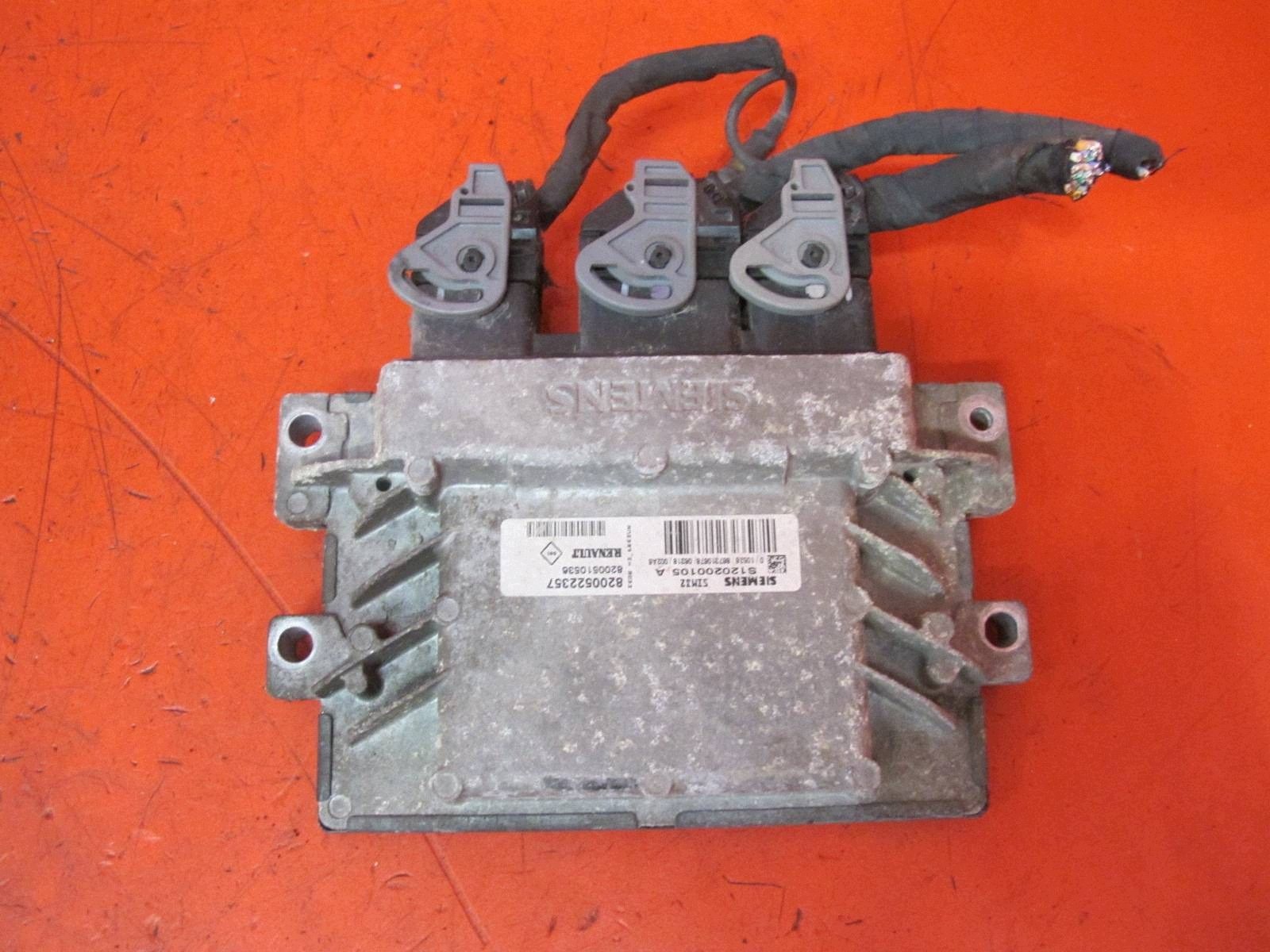 RENAULT CLIO 3 III 05- 1.2 16V D4F740 control unit computer of the engine 8200522357