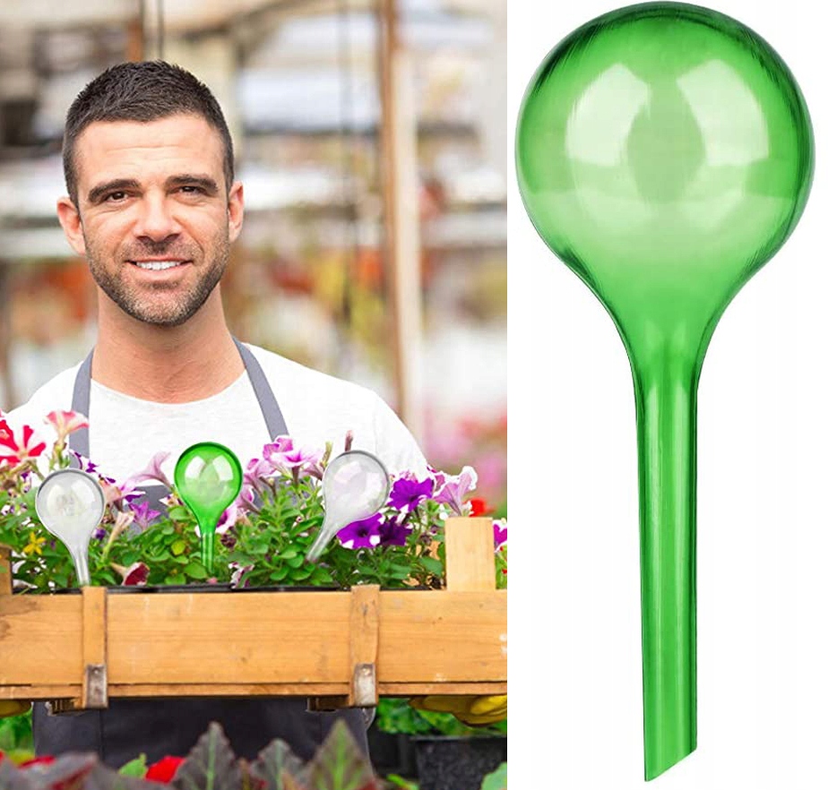 NAWADNIACZ KWIATÓW KULA DOZOWNIK WODY NAWADNIA 6 ROŚLIN DONICZKI Marka Operum