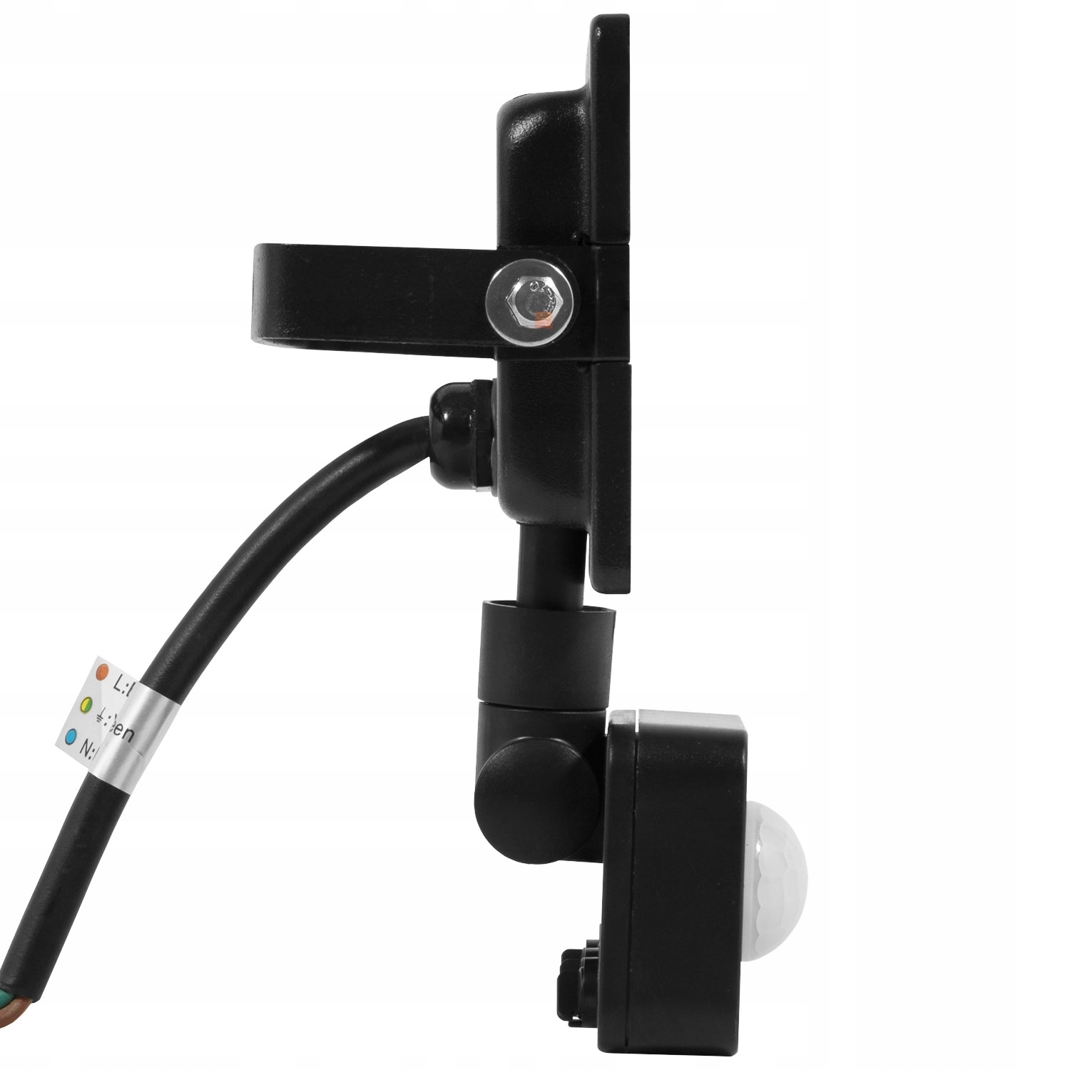 Halogen biały neutralny 1800 lm 20W CZUJNIK RUCHU Marka Bemko