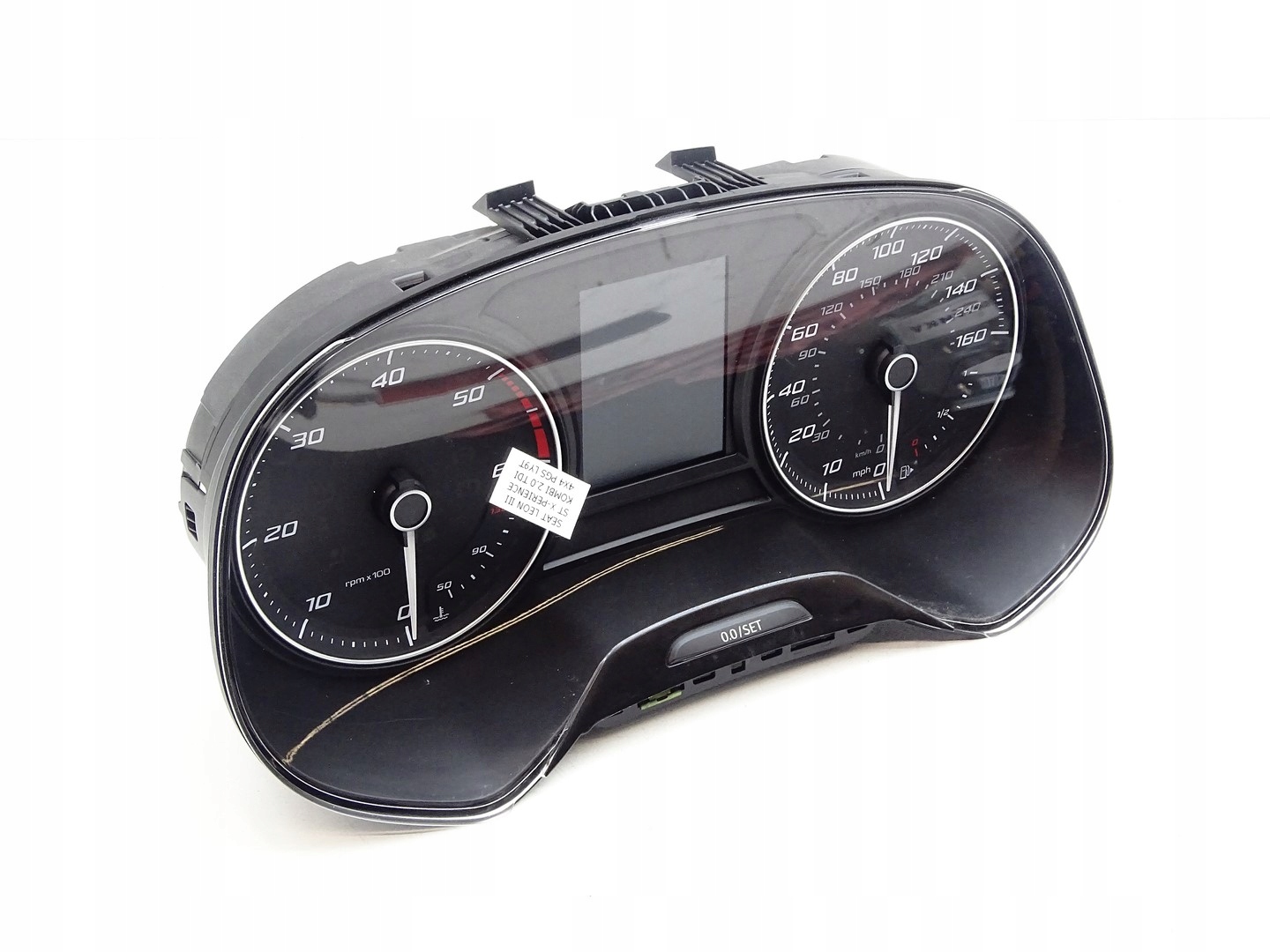 LICZNIK ZEGARY PRĘDKOŚCIOMIERZ MPH SEAT LEON III 2.0 TDI 5F0920962E
