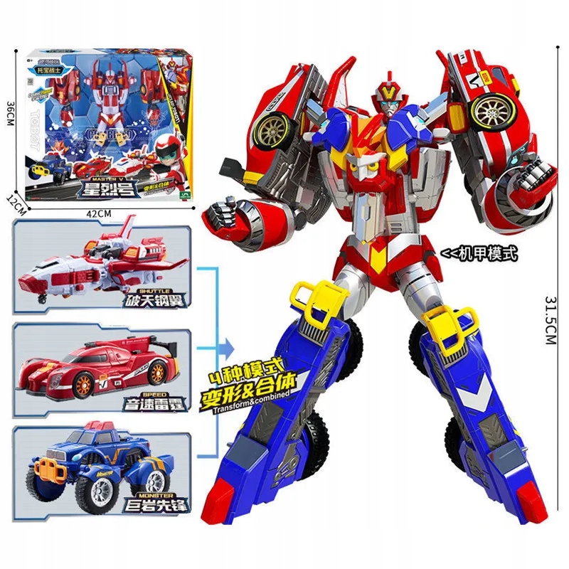 Tobot Transformation Fit Robot Car Master V Ultimate Toy Korea Cartoon Kod producenta klkova