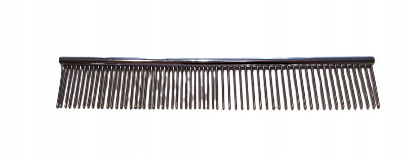 

grzebień metalowy dla psa 18,5 cm zęby 2,5 cm