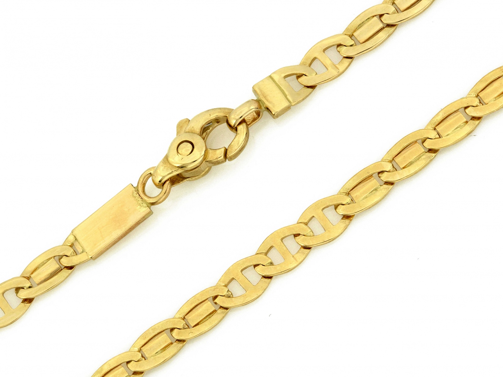 Zlatý řetízek 585, silná vazba, elegantní, módní pro něj jako dárek r50