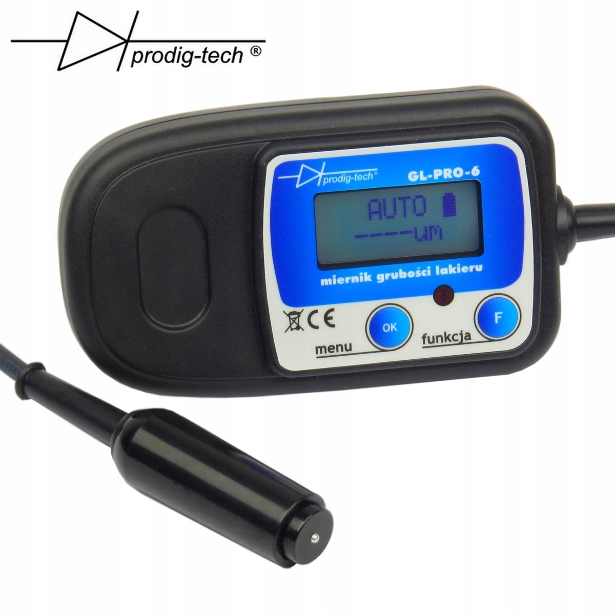 MIERNIK GRUBOŚCI LAKIERU CZUJNIK GL-PRO-6-FAZ Marka Prodig-Tech