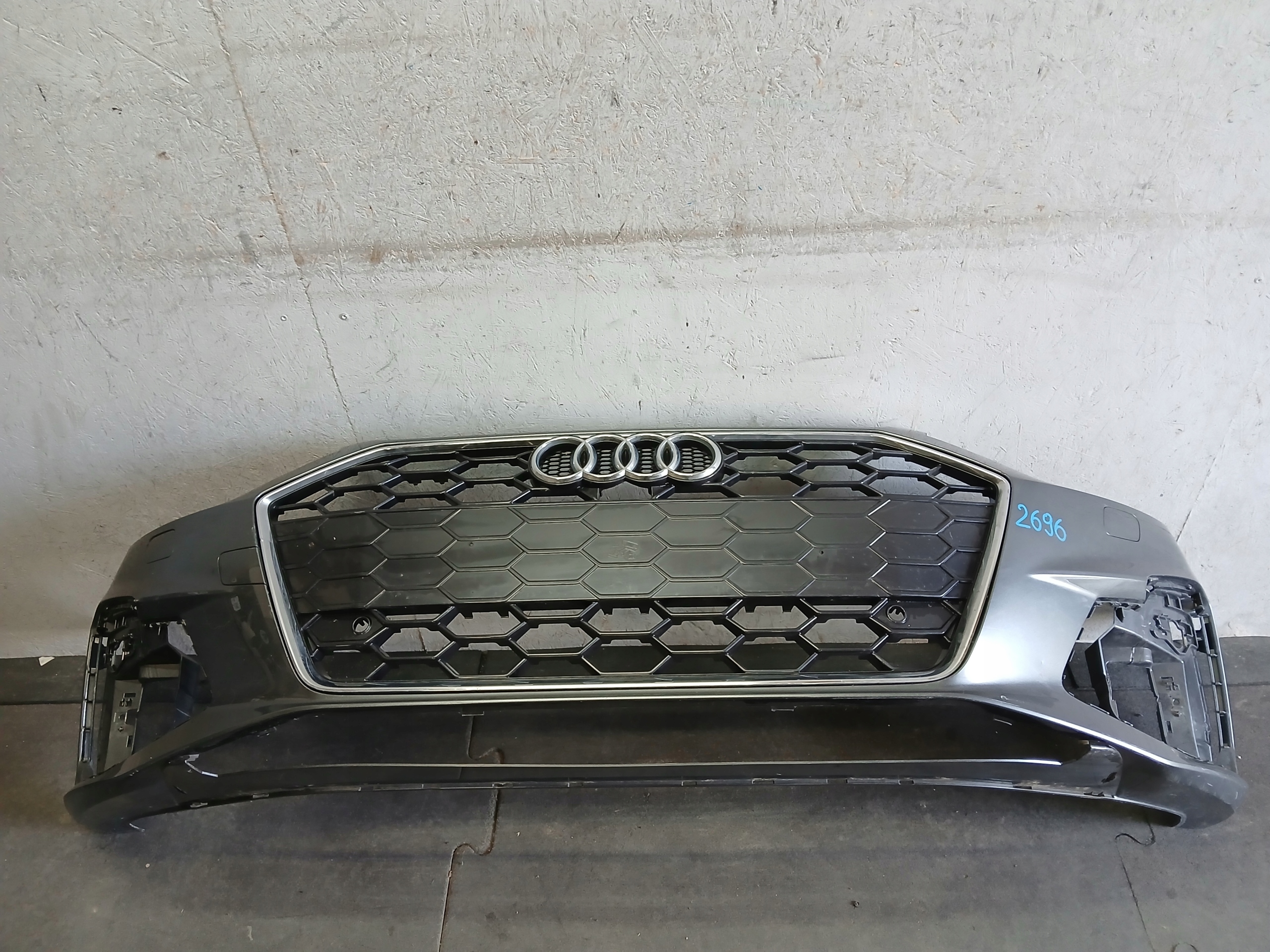 bumper front AUDI A4 B9 8W S LINE LIFT 19