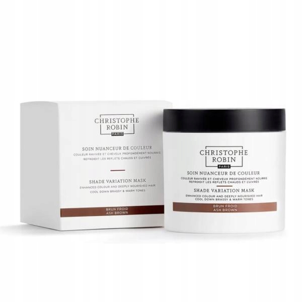 Christophe Robin Shade Ash Brown Koloryzująca Maska Do Włosów 250ML 4C251
