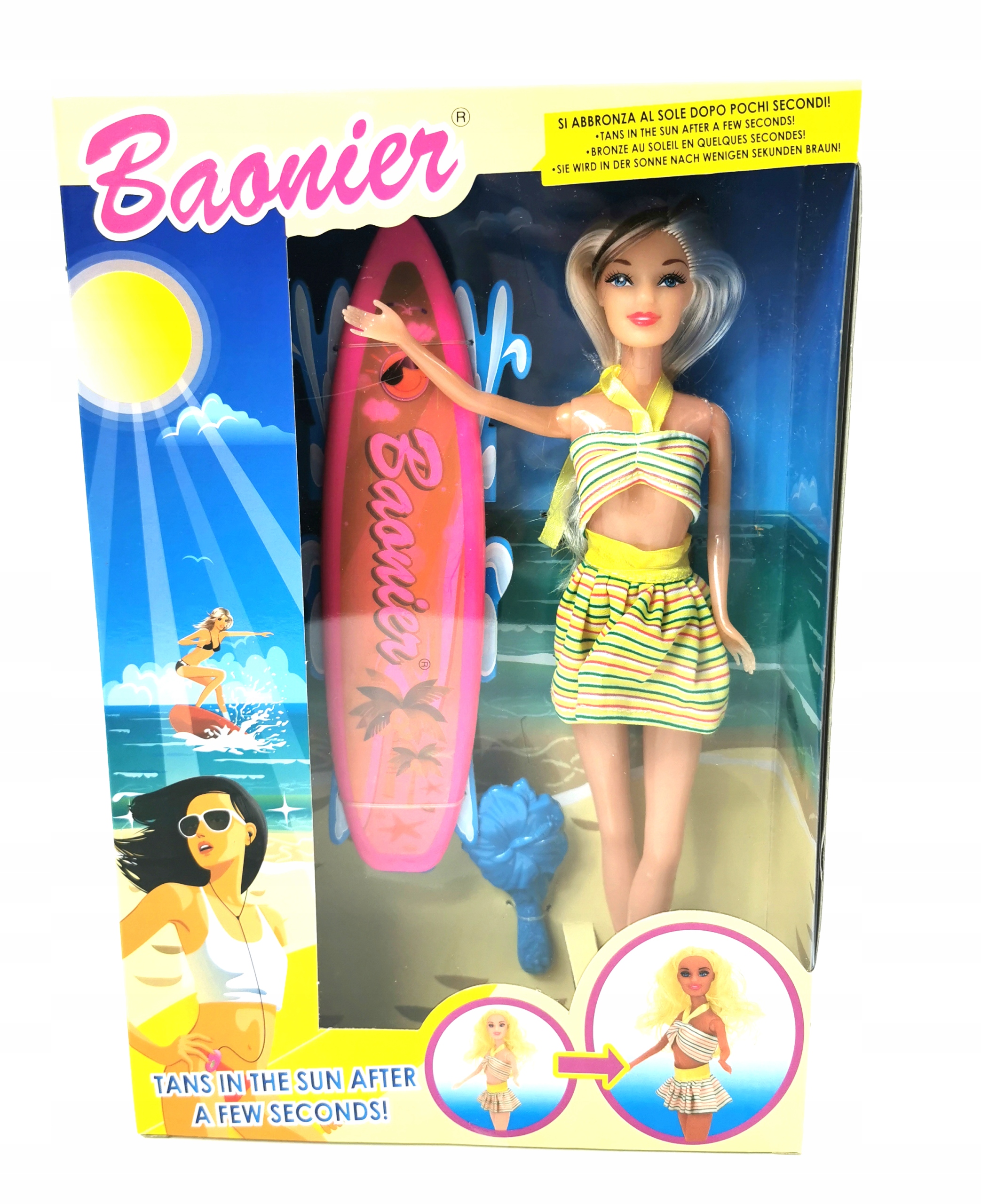 280453 LALKA SURFERKA 30CM Adar