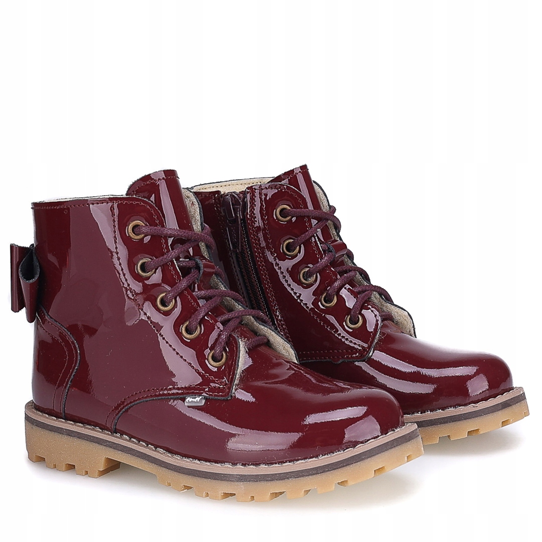Emel EV2658A-15 Trzewik Bergamo Zima Membrana Wełna bordo r.27