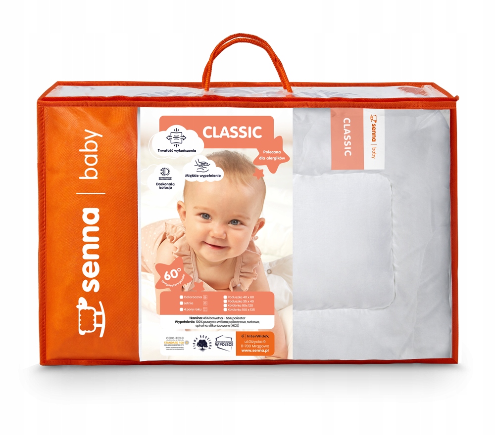 

Komplet Senna Baby Classic 100x135+40x60