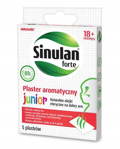 

Sinulan Forte Plaster aromatyczny Junior 5 szt.