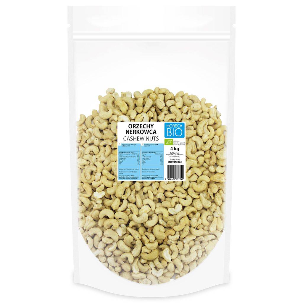 Kešu Ořechy Bio 4 kg Horeca (bio Planet)
