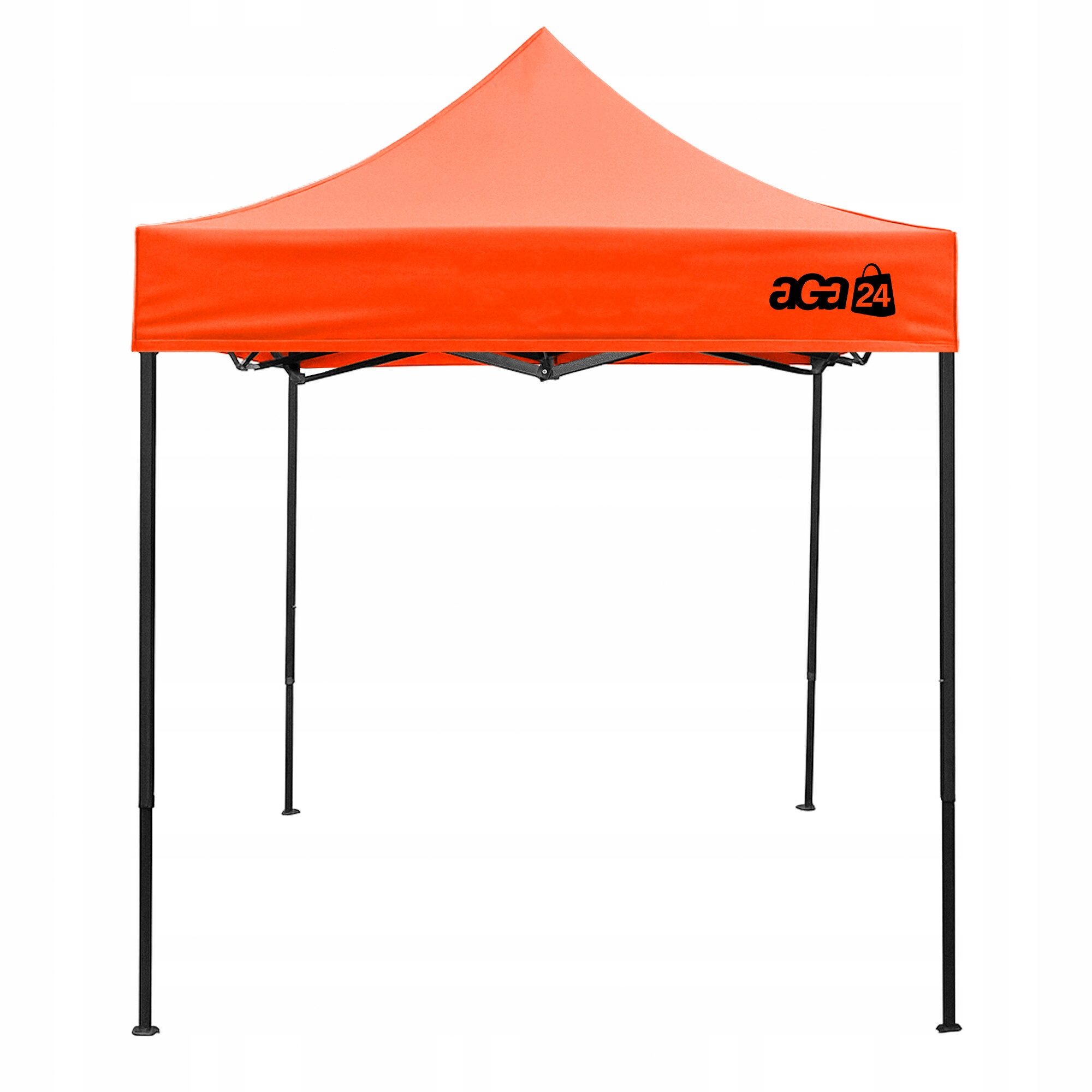 Aga Predajný stánok bez bočníc 2x2 m Oranžový