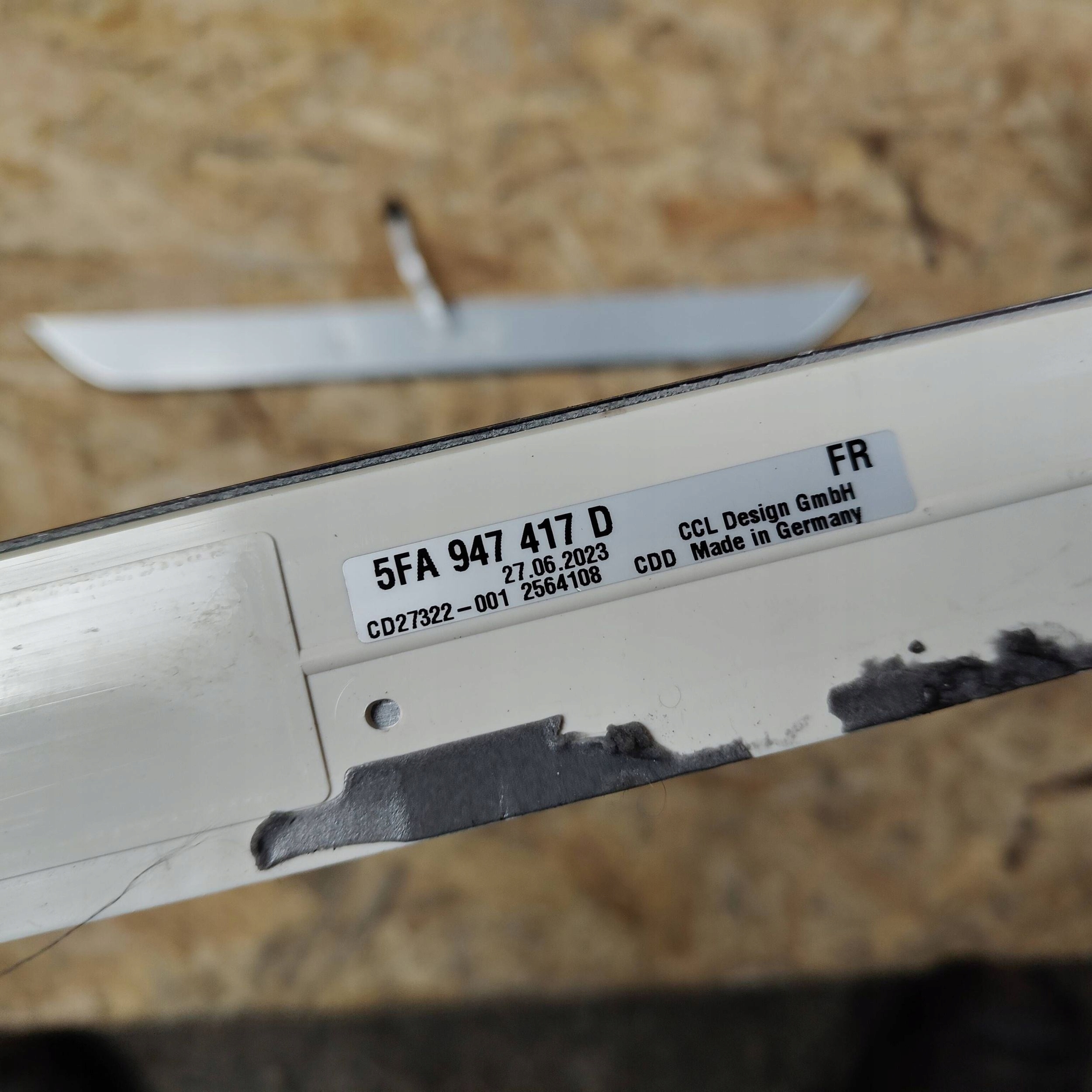 cap threshold door przednich Komplet Seat Leon IV 5FA947417D