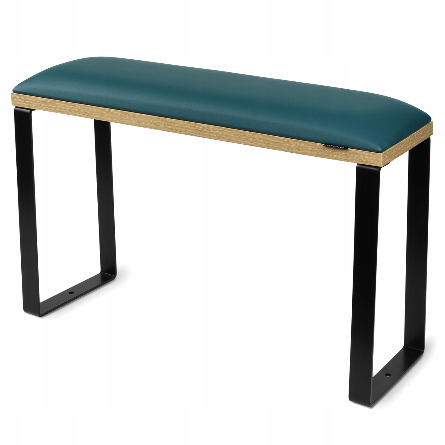 Opěrka na podnožku pro pedikúru nehtů Loft Dark Green na černých nožkách