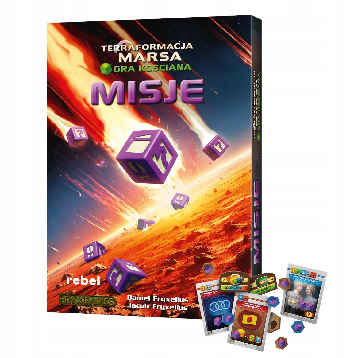 Terraformacja Marsa: Gra kościana Misje 1-4 osoby, wiek 14+