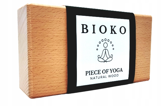 

Kostka do jogi drewniana joga blok klocek by Bioko
