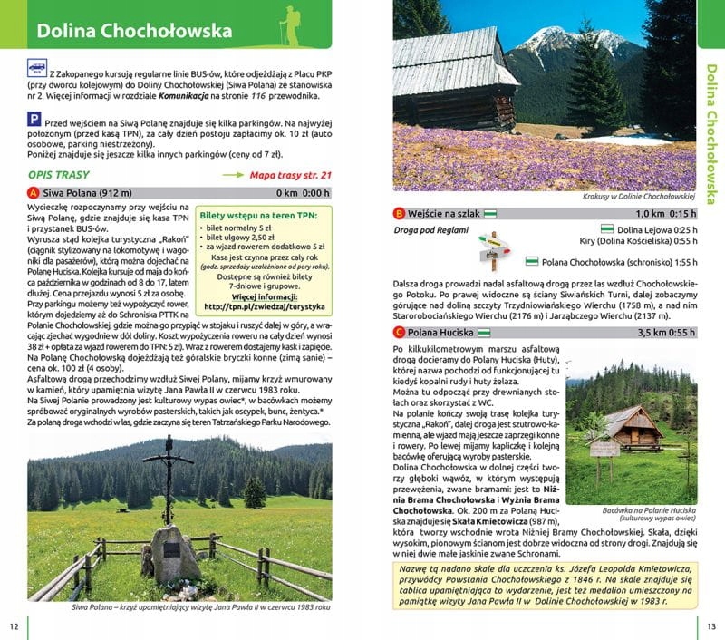 TATRY POLSKIE TRASY SPACEROWE PRZEWODNIK COMPASS Typ publikacji album
