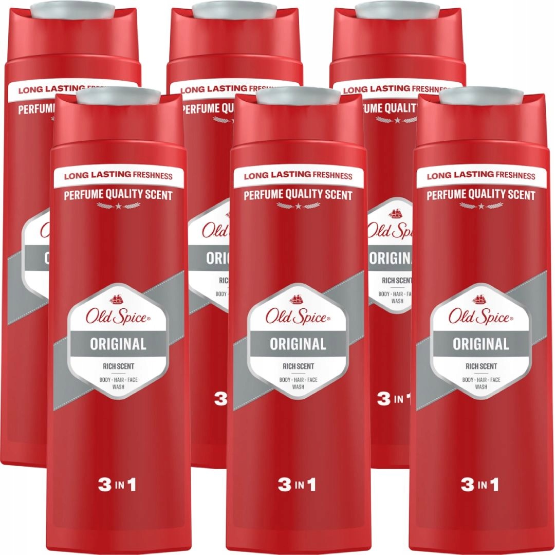 Old Spice Original Żel pod prysznic 6 x 400 ml