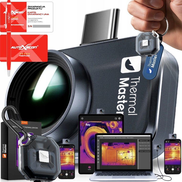Termovizní kamera Thermal Master Android Usb C P2PRO Makro Lens Pouzdro