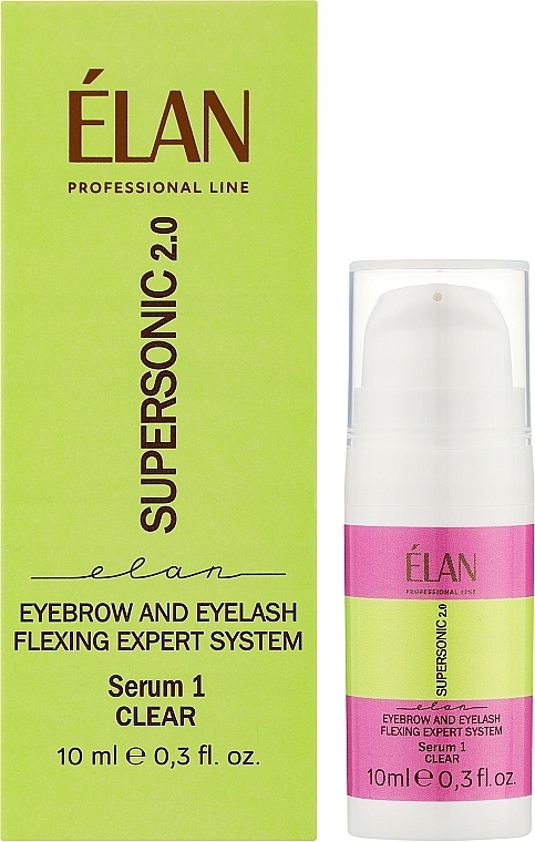 Elan Supersonic 2.0 Sérum 1 Clear pro laminaci obočí a řas 10 ml