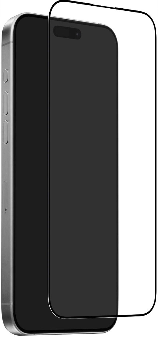Szkło hartowane Puro Frame na iPhone 17 Pro Max z aplikatorem i czarną ramk
