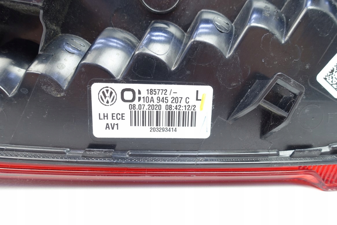 light left left rear part LED VW ID3 10A945207C